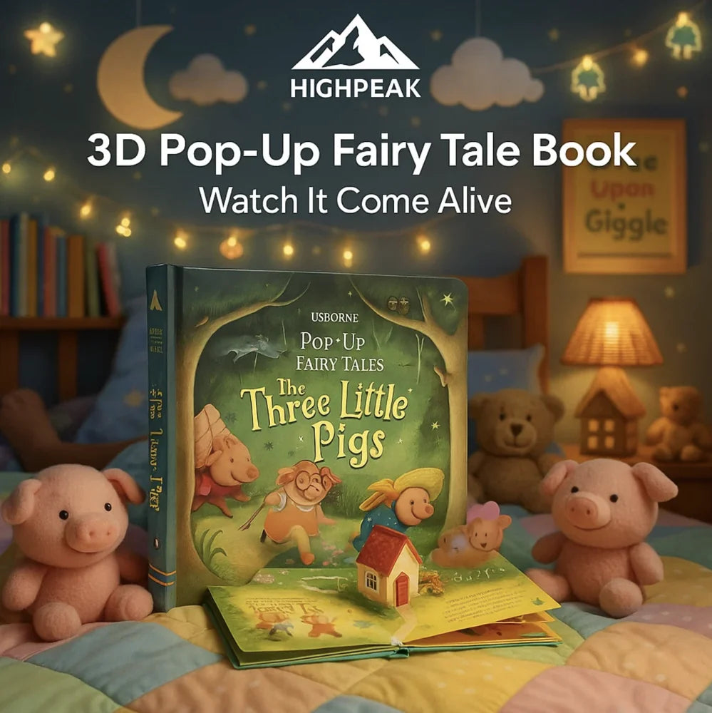 3D Pop-Up Three Little Pigs Book