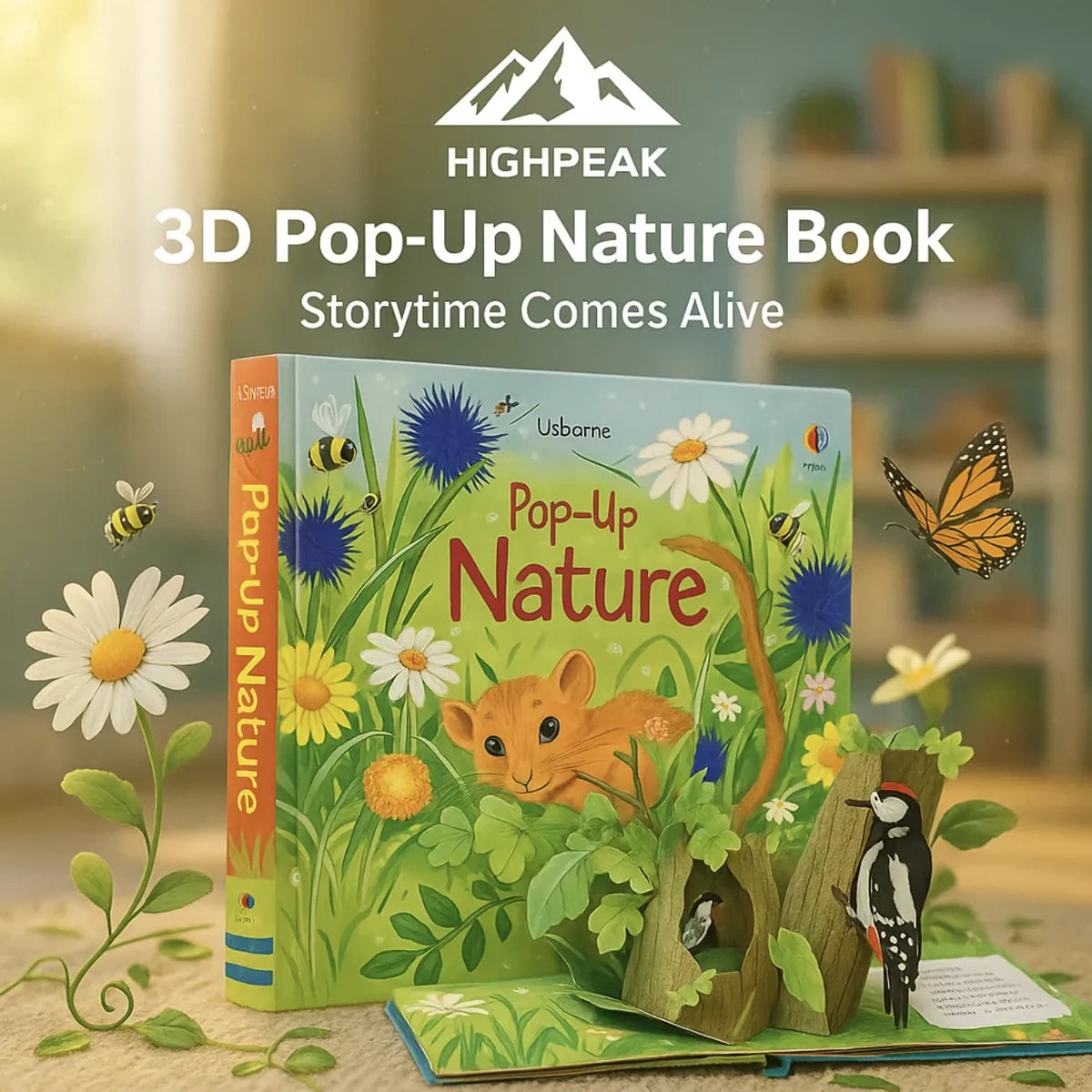 3D Pop-Up Nature Book