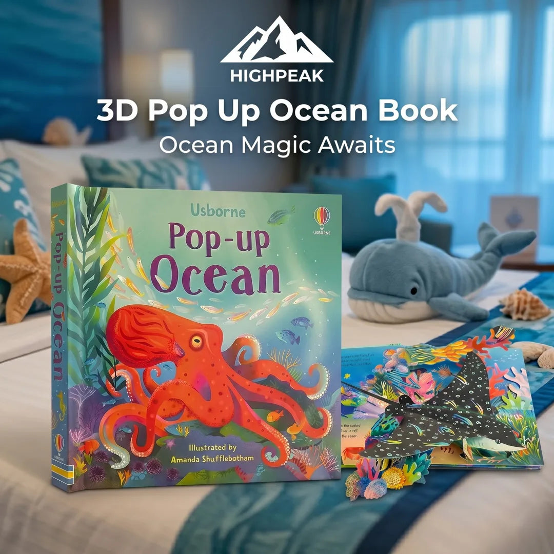 3D Pop Up Ocean Book