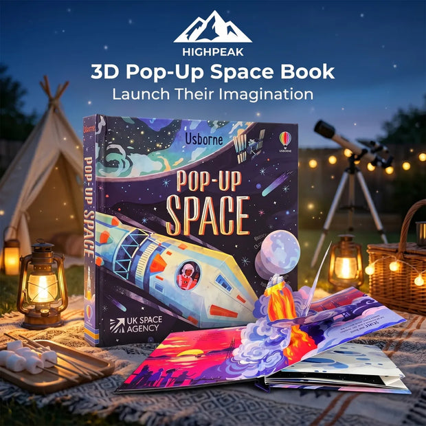 3D Pop-Up Space Book