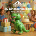 3D Dinosaur Balloons