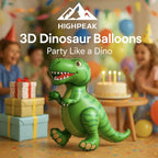 3D Dinosaur Balloons