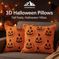 3D Halloween Throw Pillows