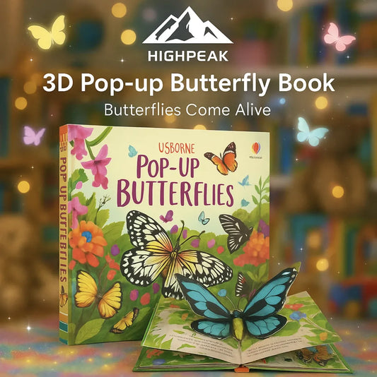 3D Pop-up Butterfly Book