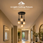 4-Light Ceiling Fixture