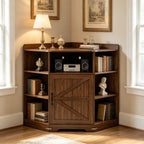 Farmhouse Corner Cabinet
