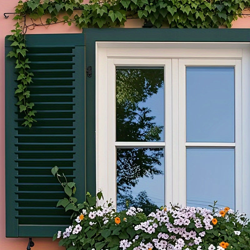 One Way Paint Window HighPeak One Way Window Film – Privacy Mirror Tint & UV Heat Blocking