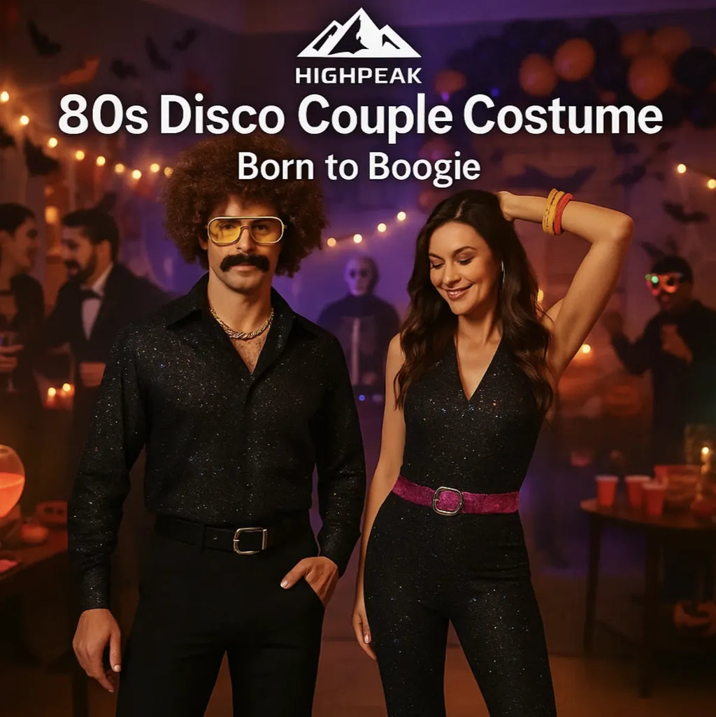 80s Disco Couple Costume