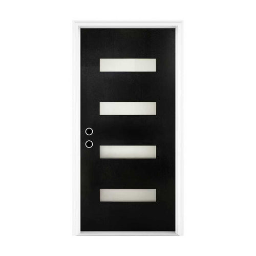 Frosted Glass Entry Door