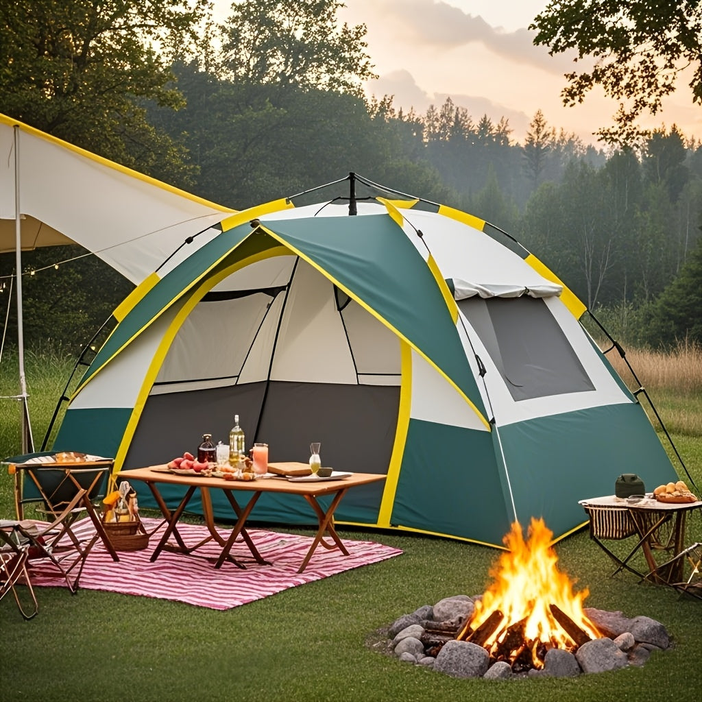 HighPeak Instant Camping Tent – Waterproof Pop-Up Shelter for 1–4 People
