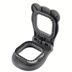 SnackSeal™ – DIY Sandwich Cutter in dark gray with stainless steel edge for cutting and sealing crust-free sandwiches