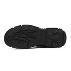 HighPeak TrailForge™ Boots black rugged EVA sole with deep grip pattern for traction and all-day support