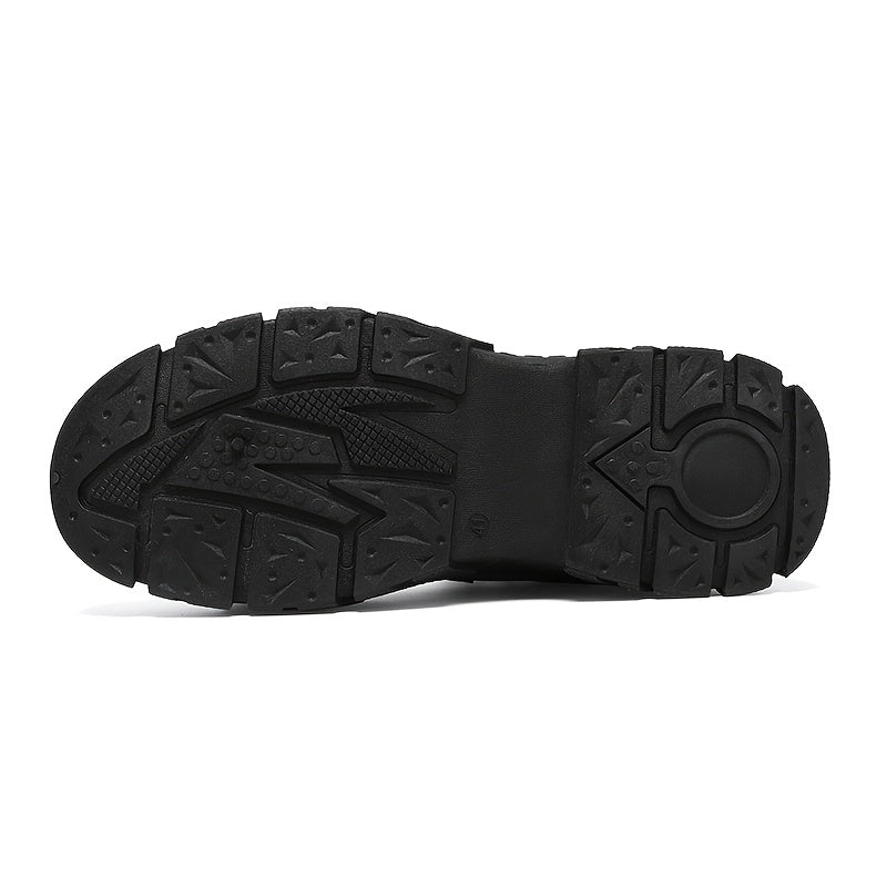 HighPeak TrailForge™ Boots black rugged EVA sole with deep grip pattern for traction and all-day support