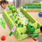 VeggieBlasters™ - Battle Arena green marble shooter game with kid-friendly launchers and pop-up obstacles by HighPeak
