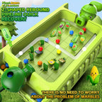 VeggieBlasters™ - Battle Arena green marble shooter game with launchers, veggie and monster targets in a kid-friendly playset
