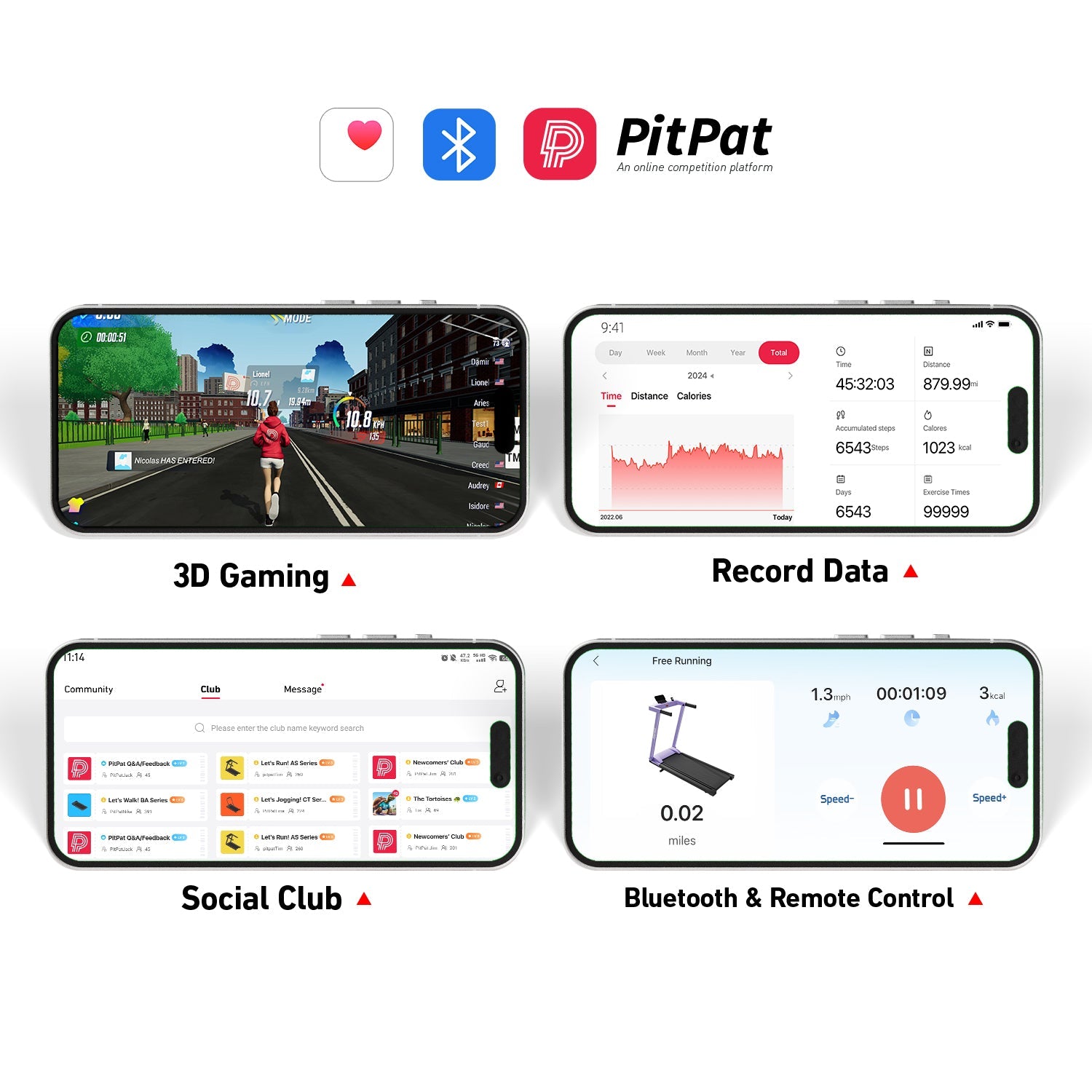 DeerRun Incline Walking Pad