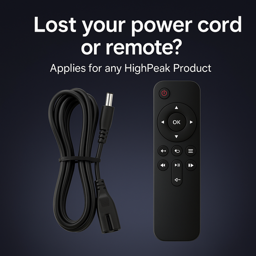 Power Cord/Remote