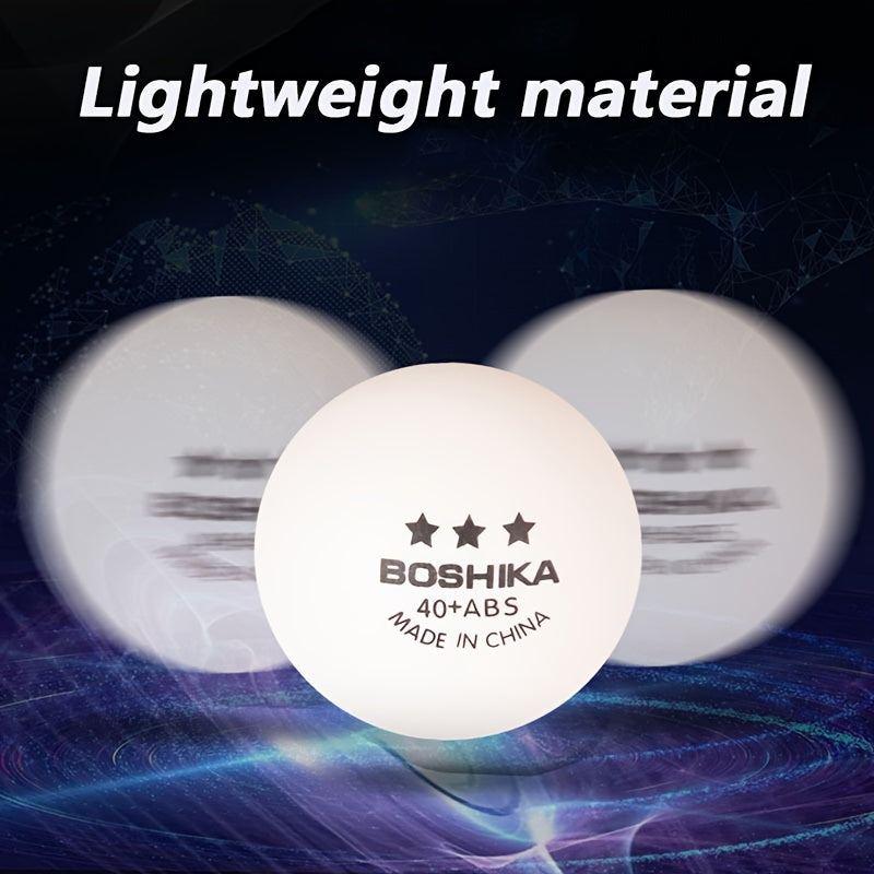 Close-up of ping pong ball texture and thickness detail