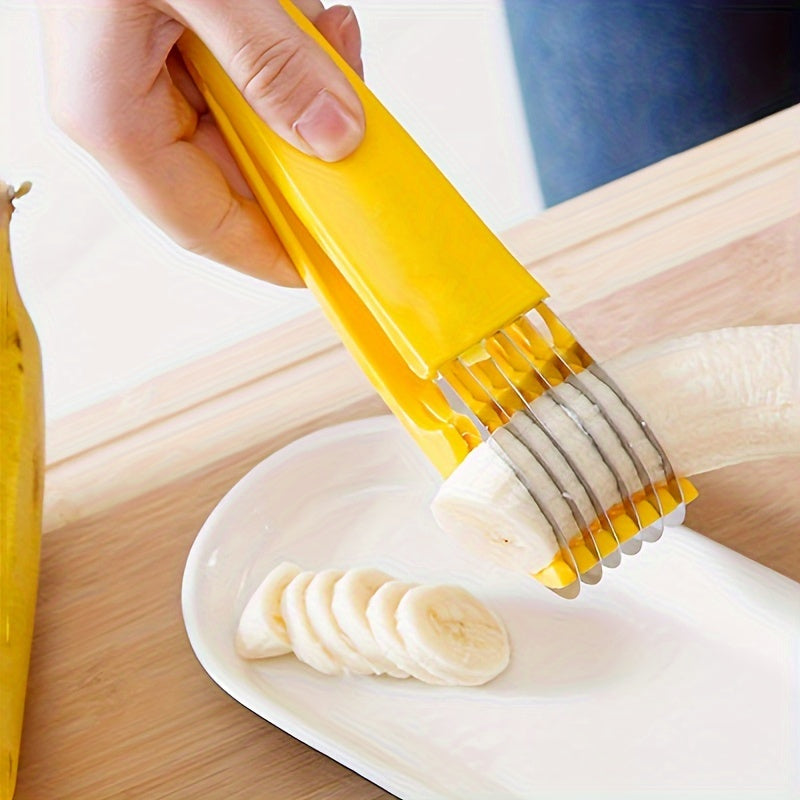 Full HighPeak SlicePro™ with visible stainless blades and banana