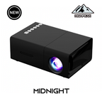 Get It All Bundle Midnight projector in sleek black design with bright LED lens and top control buttons