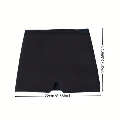 Headache Relief Cap in black with measurement details showing 22cm width and 17cm height - cold therapy design