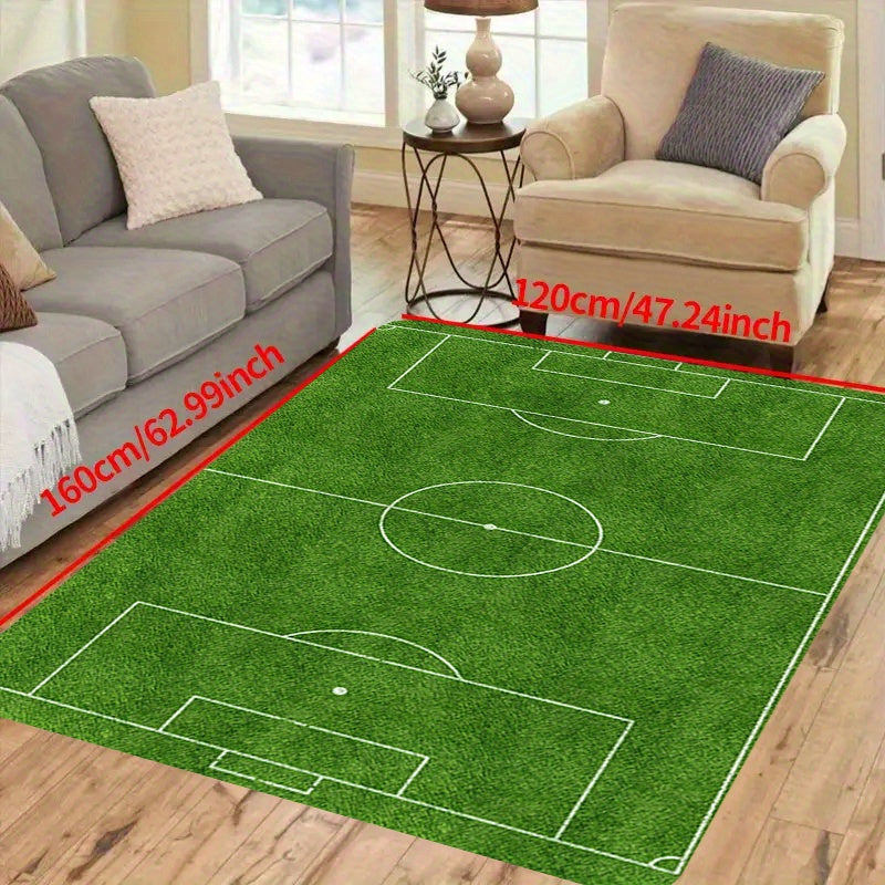 HighPeak GameZone™ Soccer Field Rug 63 inch by 42.24 inch