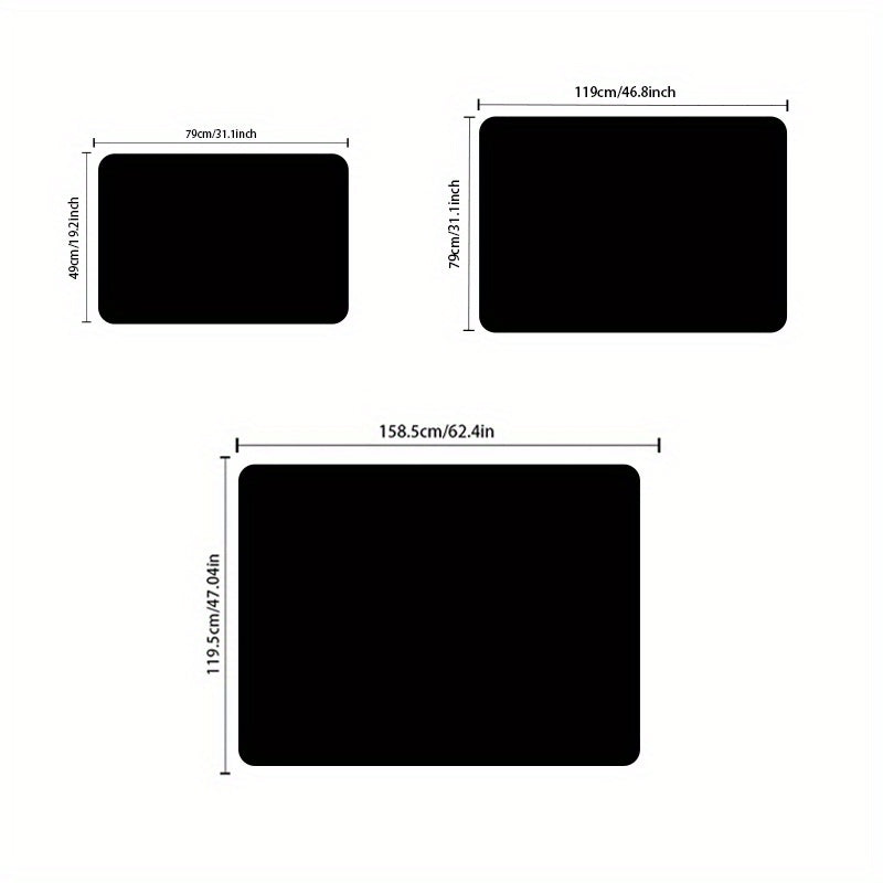 HighPeak GameZone™ Soccer Field Rug sizes