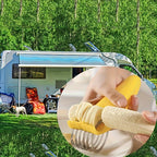 HighPeak SlicePro™ on RV travel and cutting banana