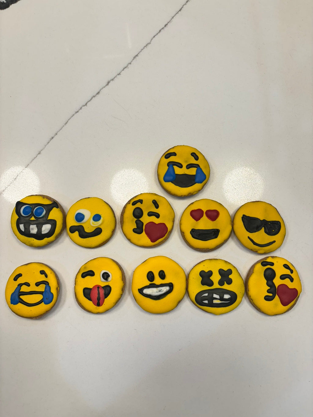 Emoji Organic Dog Cookies