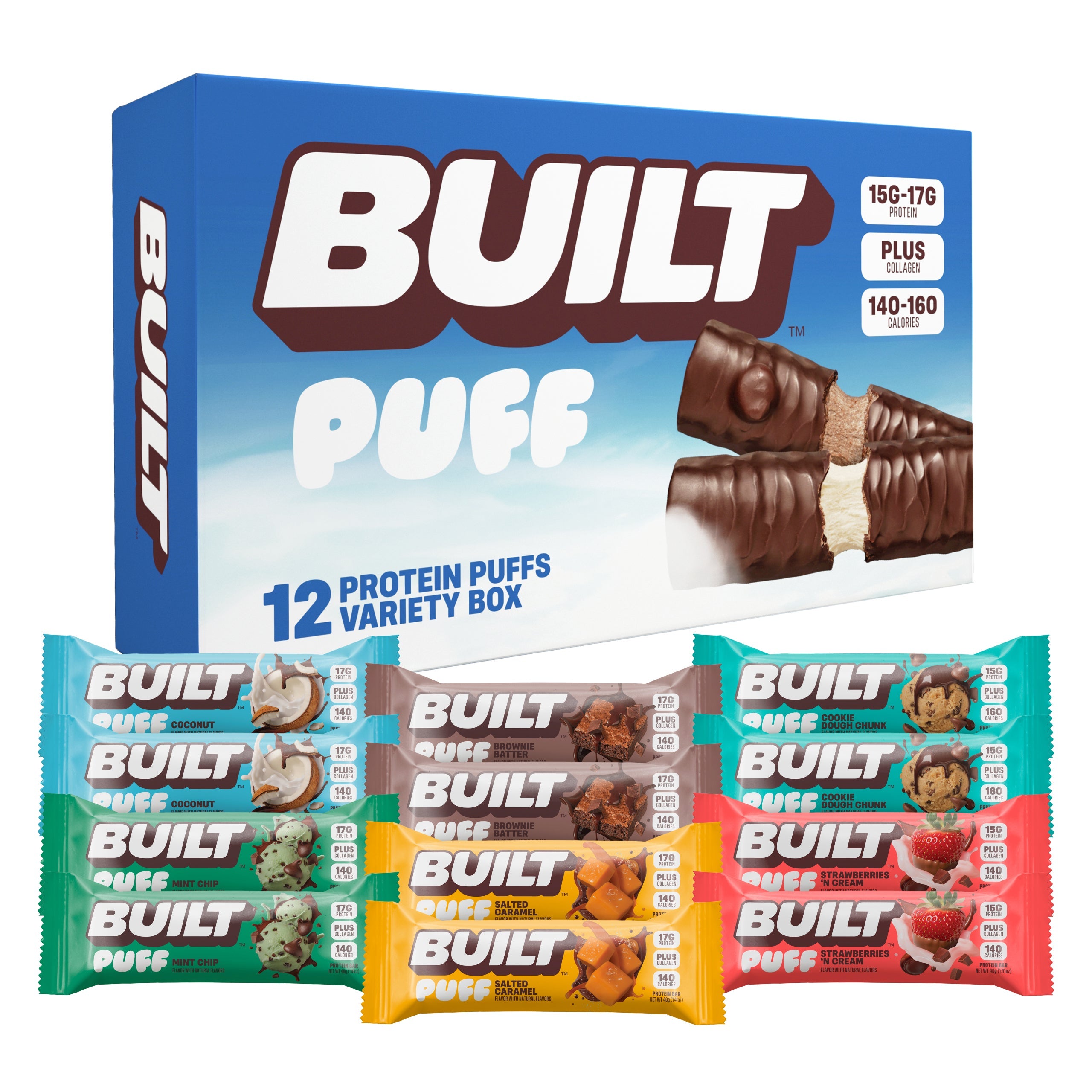 BUILT Protein Bar Mixed Box (12ct)