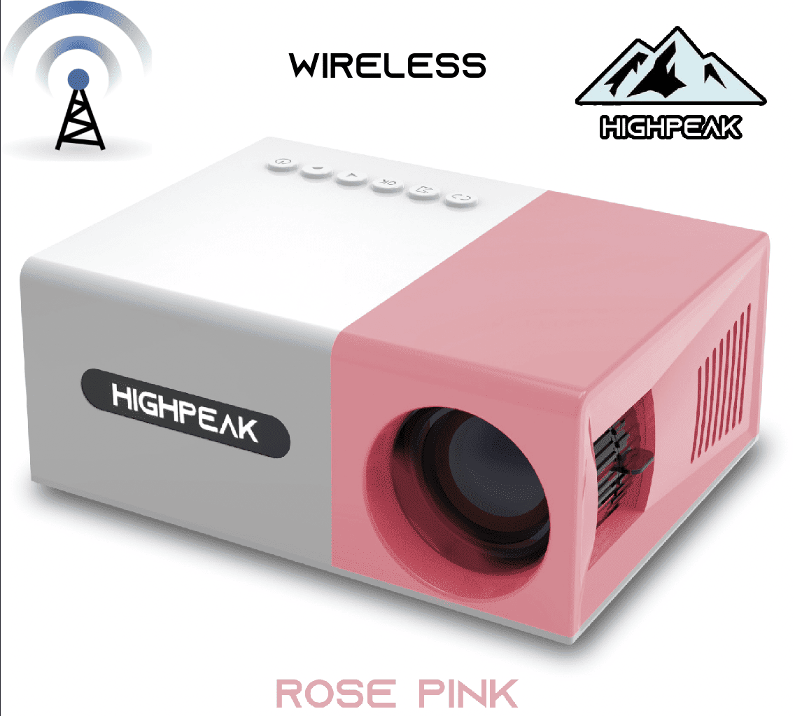 The HighPeak MiniProjector™️ w/ Wireless HighPeakCo