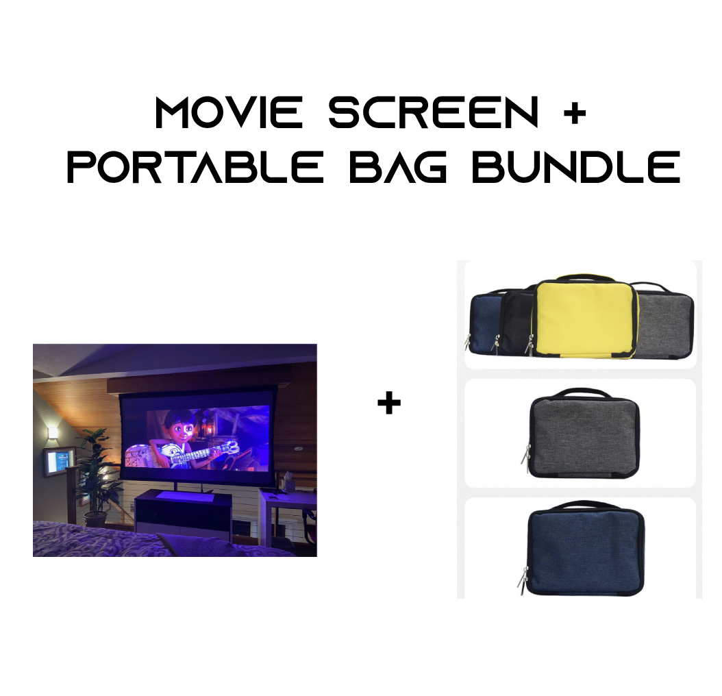 Movie Screen & Bag Bundle