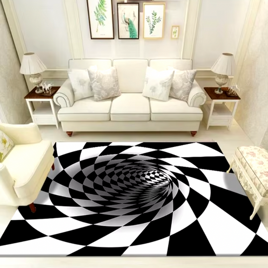 Optical Illusion Rug