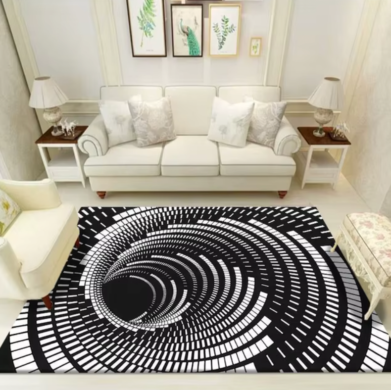 Optical Illusion Rug