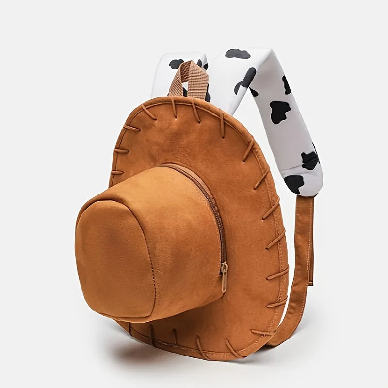 HighPeak Cowboy Hat Backpack – Fun Unique Travel Bag for Kids & Adults