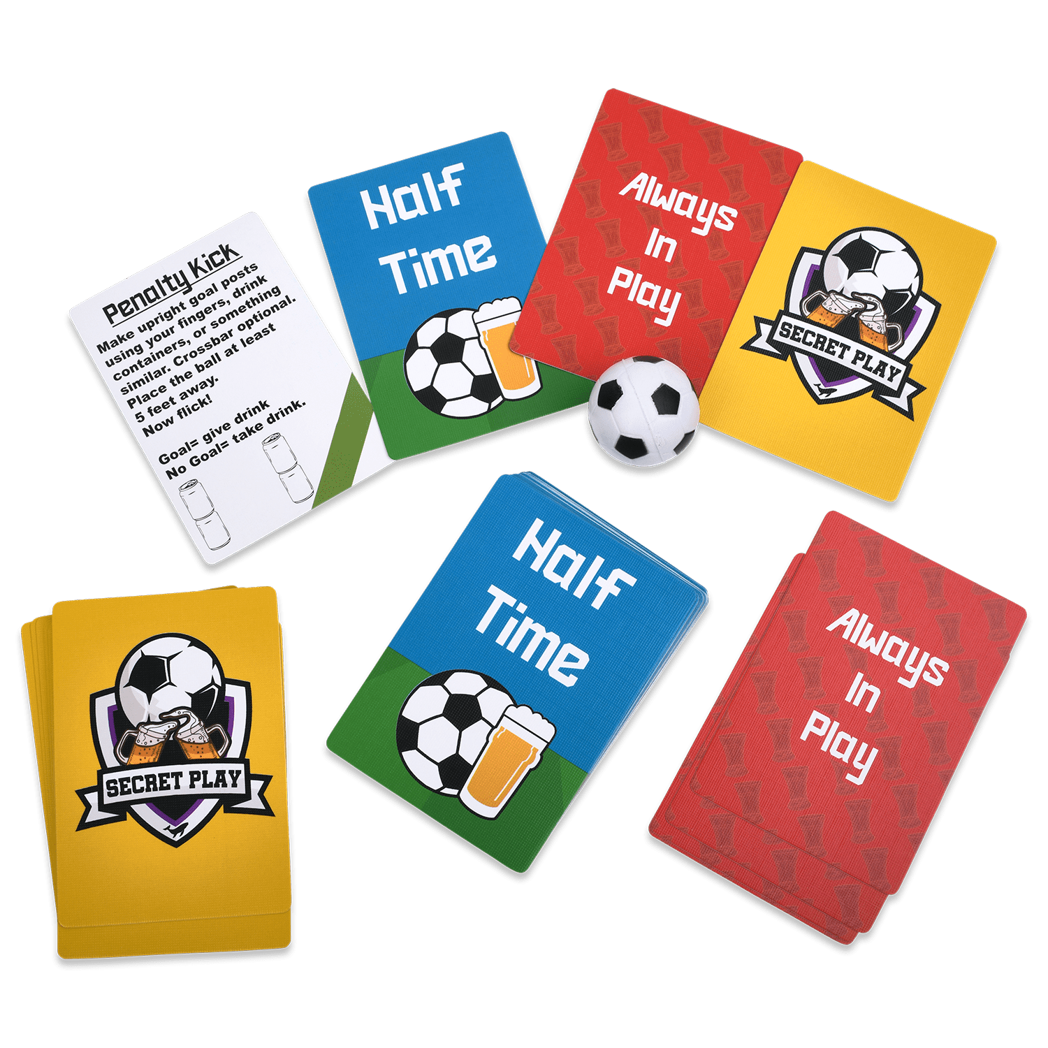 Watch Soccer, Get Drunk Game