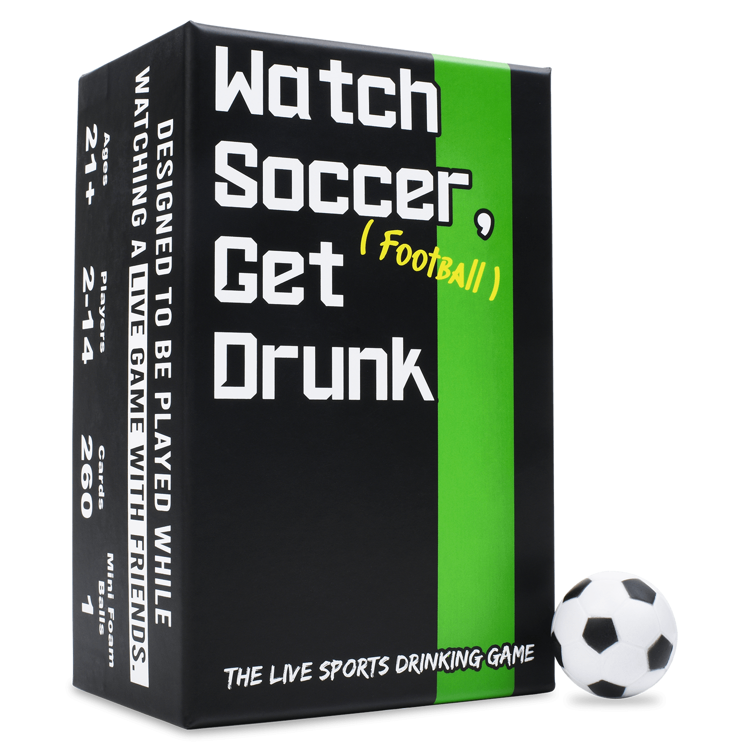 Watch Soccer, Get Drunk Game