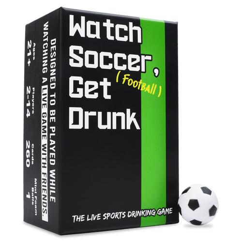 Watch Soccer, Get Drunk Game
