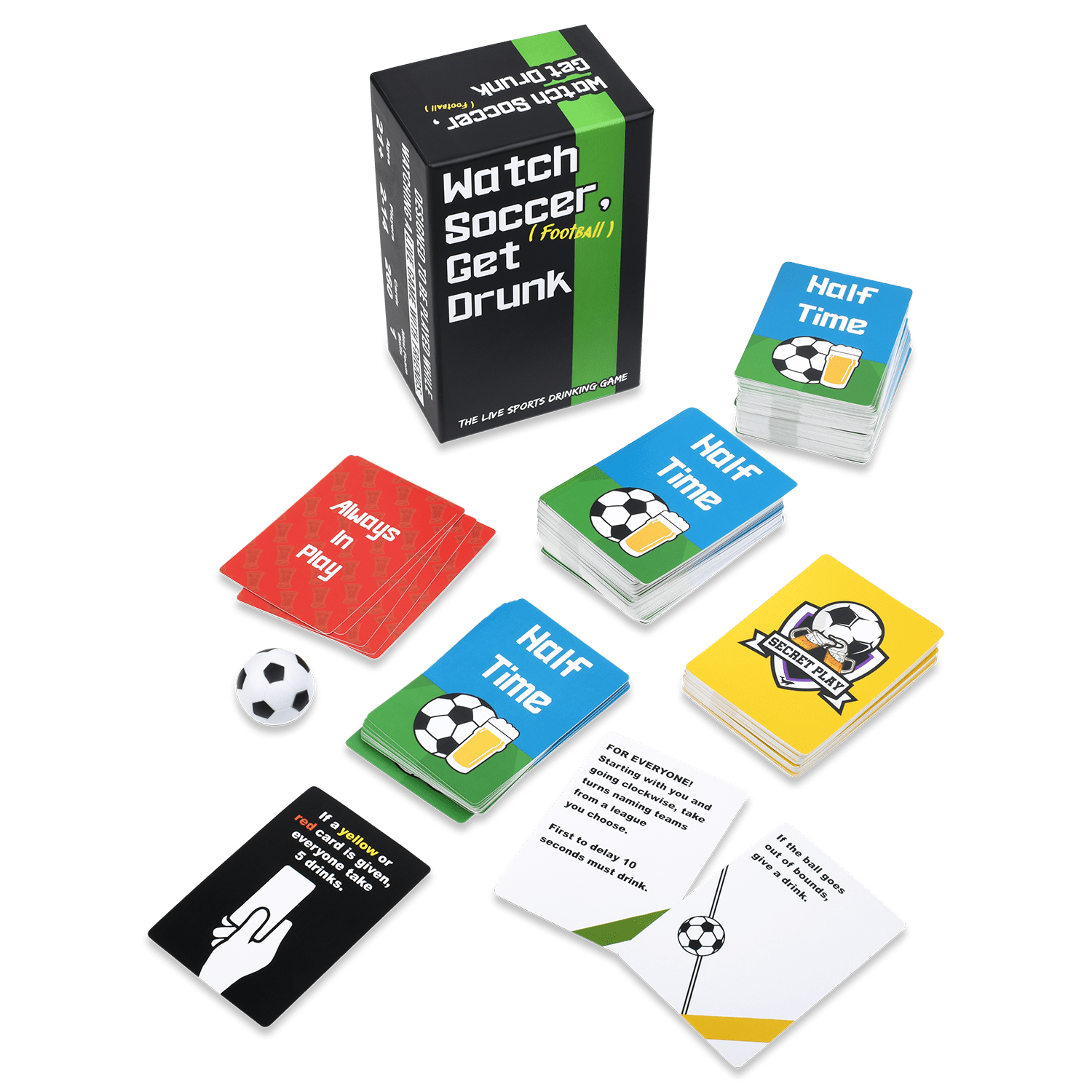 Watch Soccer, Get Drunk Game