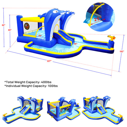SplashZone 8-in-1 Inflatable Water Park