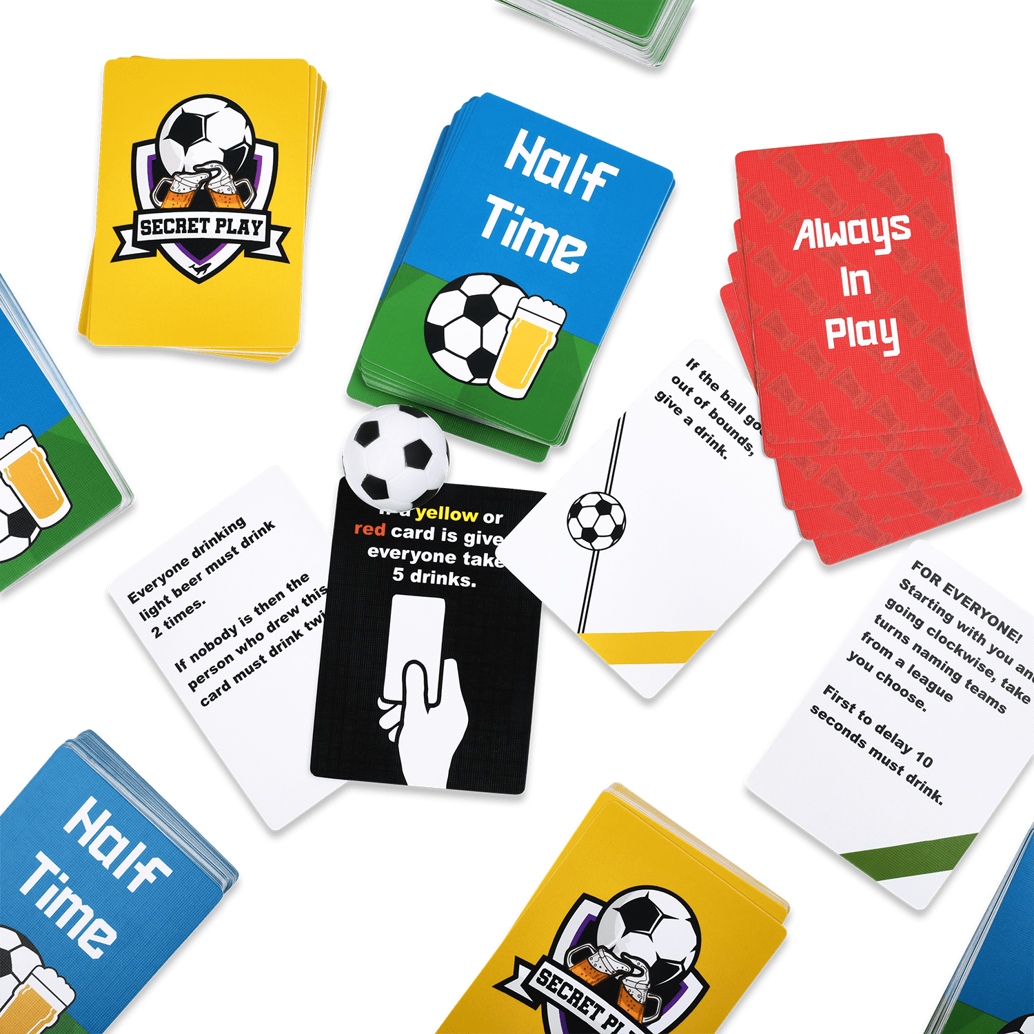 Watch Soccer, Get Drunk Game
