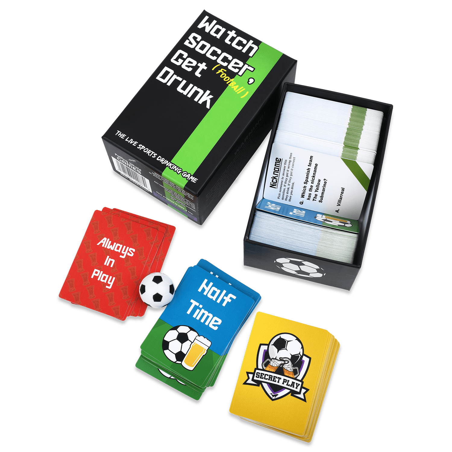 Watch Soccer, Get Drunk Game