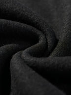 ADHD Frog Meme Hoodie close-up showing the black interior fabric texture and finish