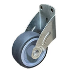 Adjustable Door Support Wheel Gray model shown from a three-quarter angle on a white background