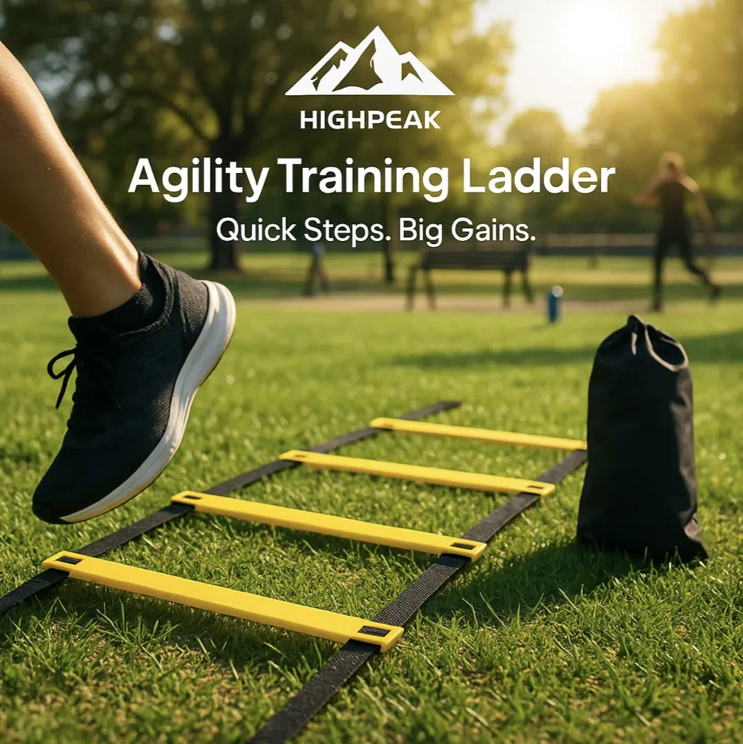 Activity Ladder HighPeak Agility Training Ladder – Speed & Footwork Workout Tool