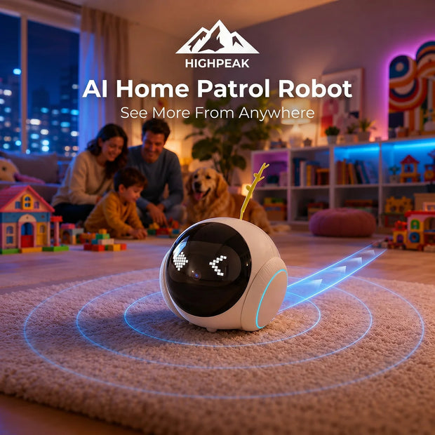 AI Home Patrol Robot