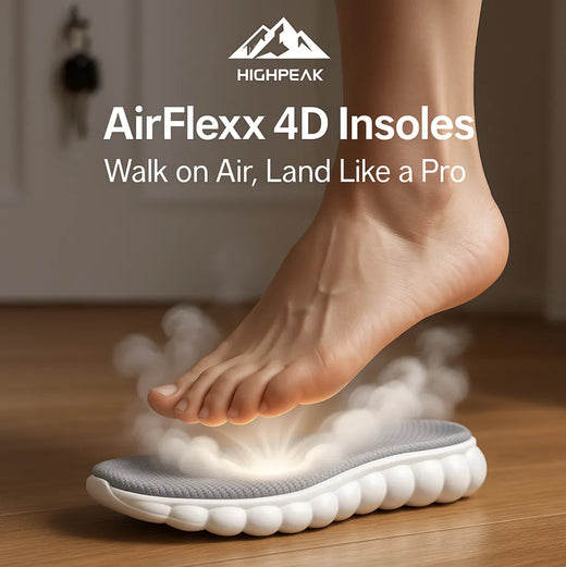 AirFlexx 4D Shock-Absorbing Shoe Insoles