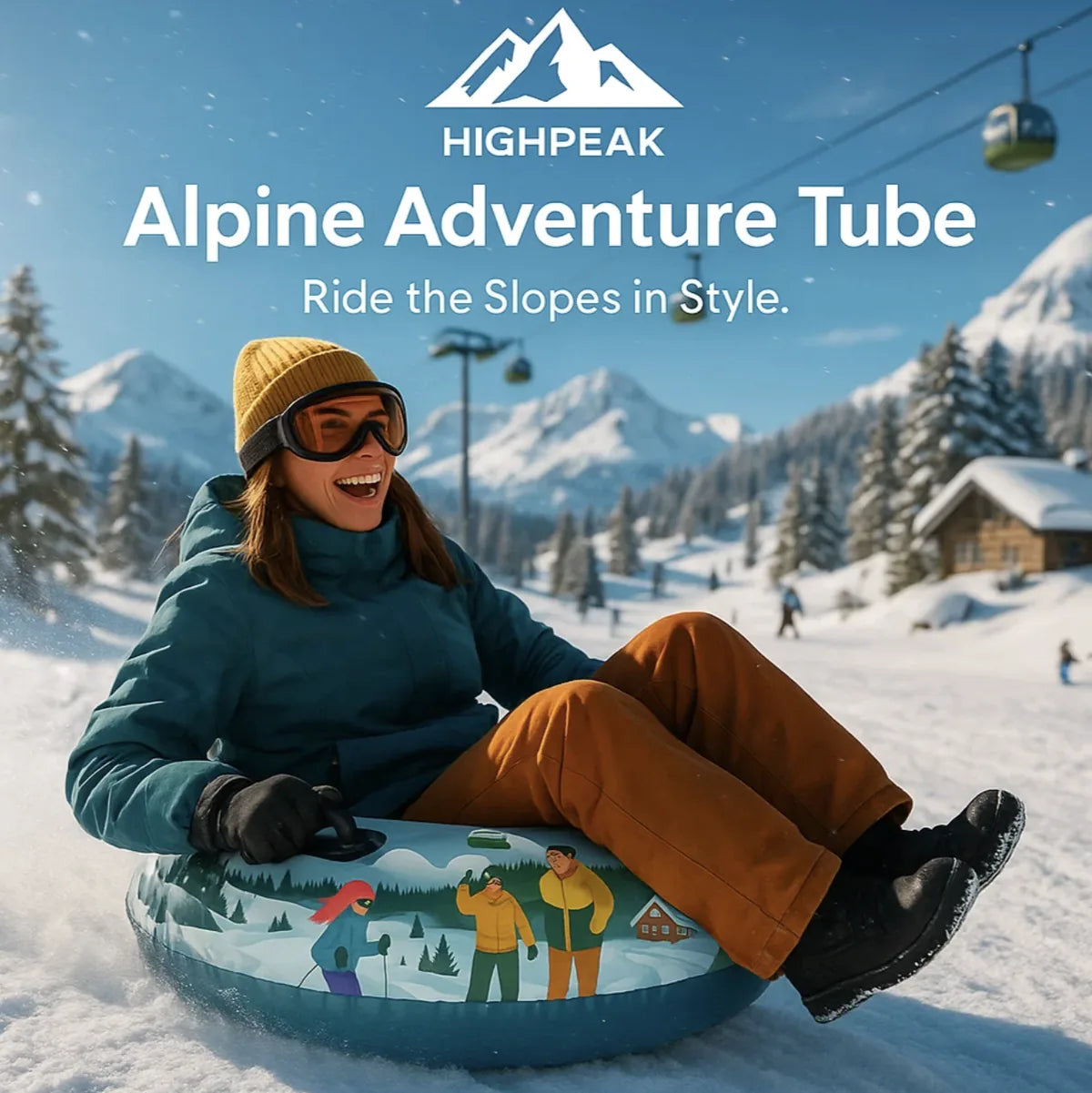 Snowman Snow Tube