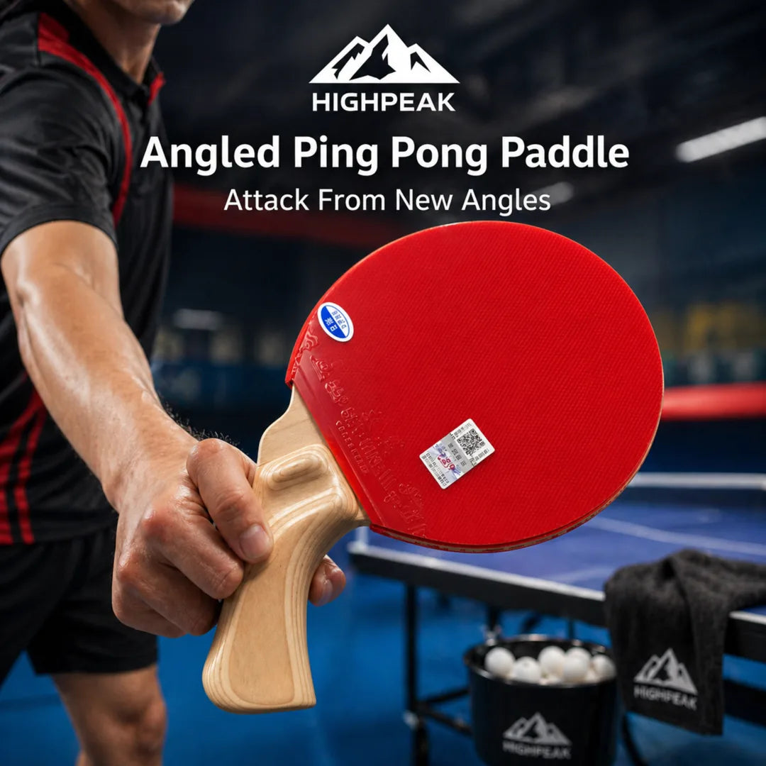 Angled Ping Pong Paddle