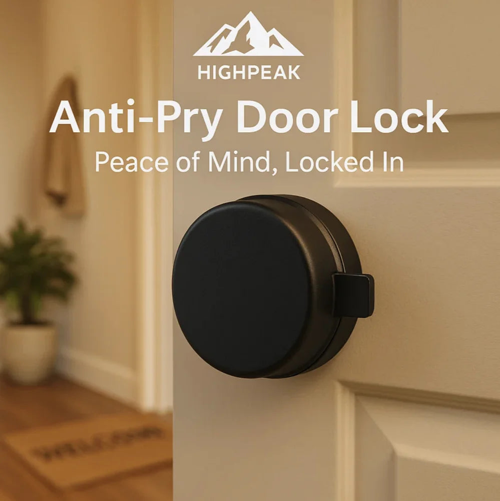 Perry Performance Locks HighPeak Anti-Pry Door Lock – Heavy-Duty Keyed Security for Your Home